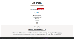 Desktop Screenshot of jiripudil.cz